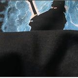 Kanye West Sunday Service Sweatshirt Print Round Neck Fleece-Lined Sweater Retro Hip Hop