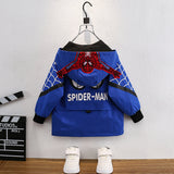 Toddler Boys Jackets Children's Clothing Spring and Autumn Boys' Coat Spider-Man