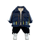 Toddler Boys Jackets Boys' Jacket Spring and Autumn Denim Jacket