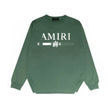 Amiri Long Sleeve T-Shirt Fashion Brand Long Sleeve T-shirt Shirt