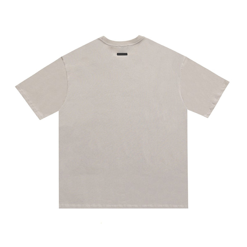 Fog T Shirt Tops Summer Printed Men and Women Short Sleeve Fear Of God