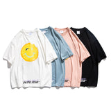 Fashionable Printed Short-Sleeved T-shirt Men's and Women's Half-Sleeved Summer Sports Top Casual T-shirt