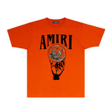 Amiri T Shirt Short Sleeve T-shirt Blouse Summer