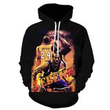 In Memory of Kobe Hoodie Commemorative Kobe3d Printed Hood Sweatshirt