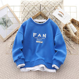 Children Hoodie Sweatshirts Boy's Hoody Autumn Embroidery
