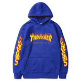 Thrasher Hoodie Hip Hop Fashion Hooded Sweatshirt Top