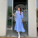 Gothic Lolita Harajuku Style Clothing Cherry Ruffle Puff Sleeve Dress