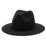 Walter White Fedora Fur Felt Hat Men and Women Autumn Winter Retro Fedora Hat