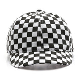 Vintage Check Baseball Cap