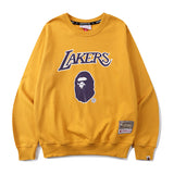 Bape Sweatshirt Camouflage Ape Crew Neck Sweater