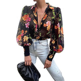Women Bohemian Shirts Summer Women's Fashion Loose Lapels