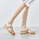 Nude Wide Fit Block Heels Rhinestone Sandals