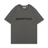 Fog T Shirt Letter Men's and Women's ShortSleeved Tshirt plus Size Fear Of God