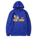 Tom and Jerry Hoodie Casual Fashionable Student Sweater