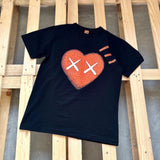 Human Made T-Shirt KAWS Co-Branded T-shirt Slub Cotton Loose Couple