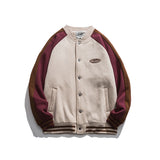 Letterman Jacket Outfit Senior Jackets Varsity Baseball Coat Baseball Uniform for Men Loose Casual Jacket Men