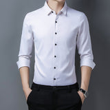 Men's Shirts Solid Color Shirt