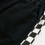 Men Shorts Plaid Printed Straight Shorts