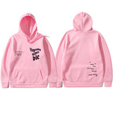 Juice WRLD in Loving Memory Hoodie Autumn and Winter Fleece Sweater Warm