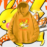 Men and Women Pokemon Pikachu Hoodie Anime Hooded Sweater