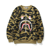 Bape Sweatshirt Camouflage Ape Crew Neck Sweater