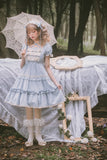 Gothic Lolita Harajuku Style Clothing Lolita Japanese Style Soft Girl Short Sleeve Op Dress