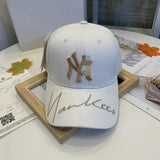 La 59fifty Hats Baseball Cap Lightning Male Gold Standard Gold Line Embroidered Peaked Cap