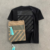 Off White T Shirts Zebra Stripes Men and Women Same Type T-shirt