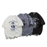 Men T Shirt Summer Casual Tops Men's Clothes Summer Wear Retro Men's round Neck Short Sleeve Casual round Neck T-shirt