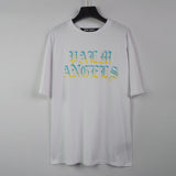 Palm Angels Men's and Women's Spring/Summer Letter Print Short-Sleeve T-shirt