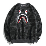 Bape Sweatshirt Camouflage Ape Crew Neck Sweater