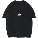 Men T Shirt Summer Casual Tops Men's Clothes Summer Wear Retro Men's round Neck Short Sleeve Casual Loose Rainbow Printing T-shirt