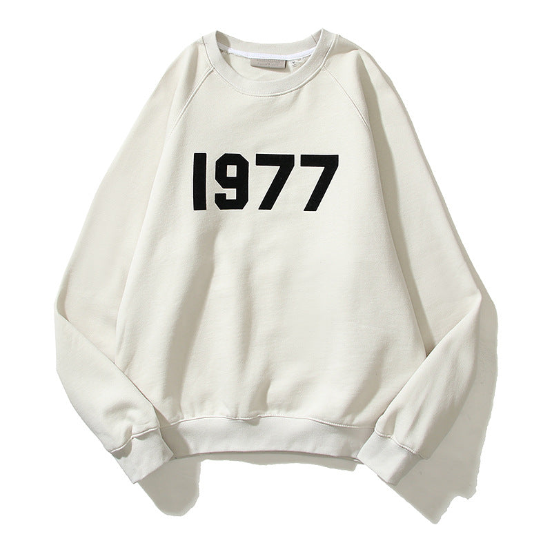 Kanye West Sunday Service Sweatshirt Printed Casual Round Neck Fleece-Lined Sweater