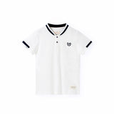 Children Boy Polo Shirts Summer Short-Sleeved Cotton Short-Sleeved T-shirt