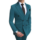 Double Brewed Seersucker Suit Suit Men's Slim Dress