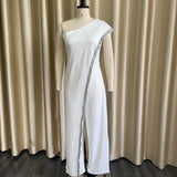 Mariah Carey See through Dress Fashion Jumpsuit plus Size