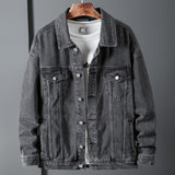 Denim Shirts Denim Jacket Men's Spring and Autumn Denim Jacket