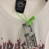 Thrasher T Shirt Thrasher Misting Flame Loose Short Sleeve Fall Winter Couples