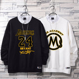 In Memory of Kobe Hoodie Commemorative Kobe 24 Sports Cotton Sweater Fleece-Lined