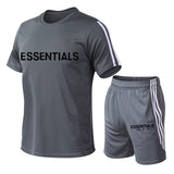 Fear Of God Fog T Shirt Essentials Casual Short Sleeve Shorts Set