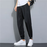 Men Pant Summer Black Sports Pants