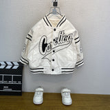 Toddler Boys Jackets Boys' Spring Baseball Jacket Children