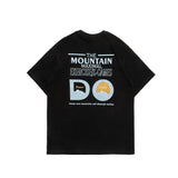 Men T Shirt Summer Casual Tops Men's Clothes Summer Wear Vintage Men's round Neck Short Sleeve Casual Loose Letter Printed T-shirt