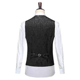 Tuxedo Vests Men Suit Vest Suit Vest Men's Spring and Autumn Business Leisure Professional Formal Vest