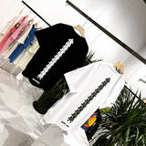 CHH Chrome Heart T Shirt Spring/Summer Printed round Neck Short Sleeve T-shirt for Men and Women