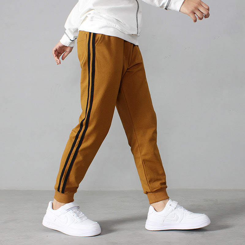 Children Boy Pants Crawler Spring and Autumn Sports Trousers