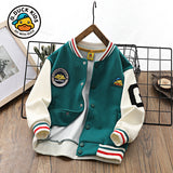 Children Baseball Jacket Jacket Girls' Spring and Autumn Clothing Baseball Uniform