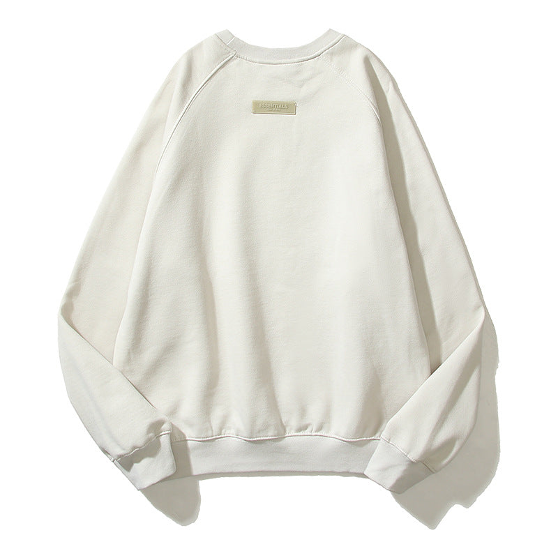 Kanye West Sunday Service Sweatshirt Printed Casual Round Neck Fleece-Lined Sweater