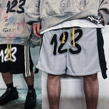 Rrr123 Shorts Summer High Street Loose Casual Cropped Pants