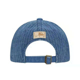 La 59fifty Hats Men's and Women's Embroidered Letter Denim Adjustable Baseball Cap Sunhat